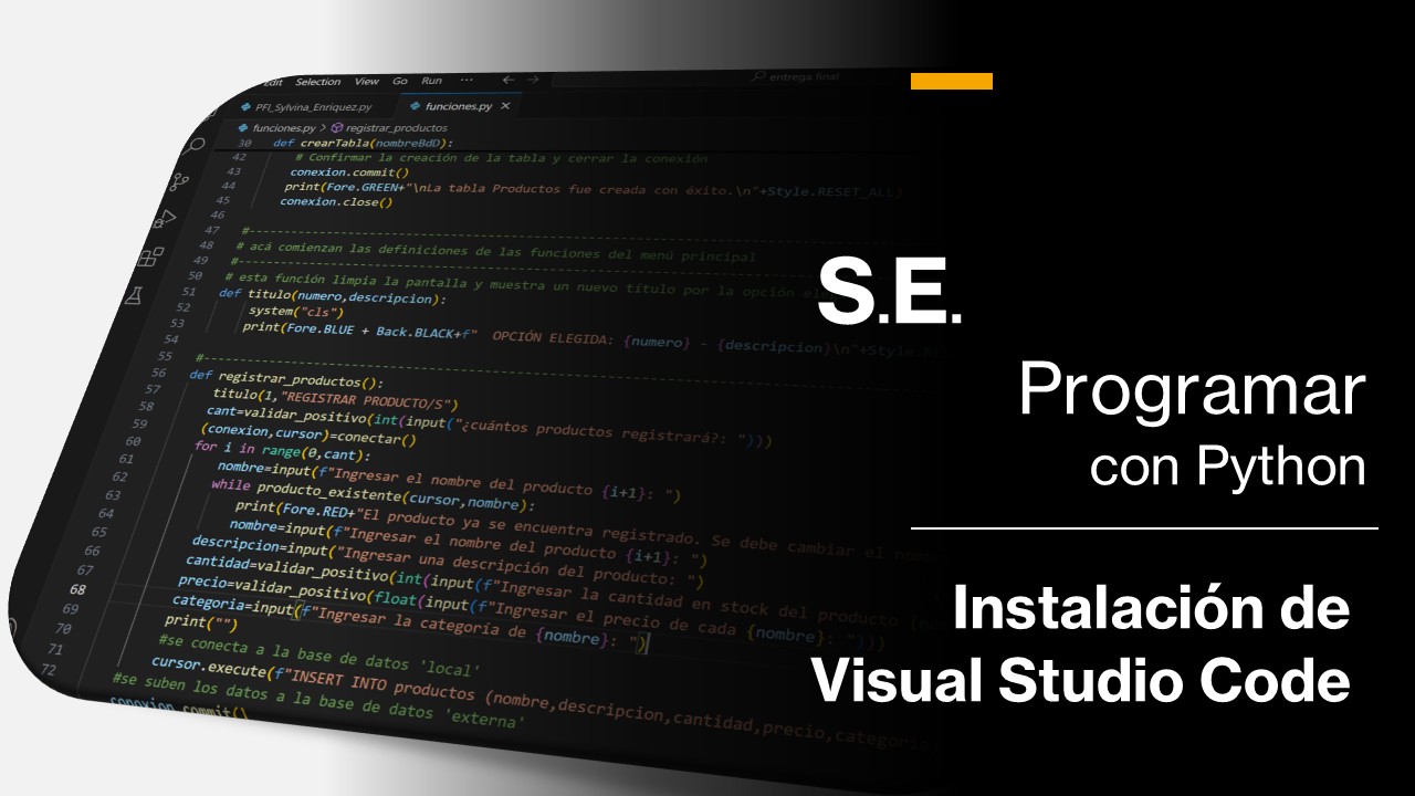 Python y VSC
